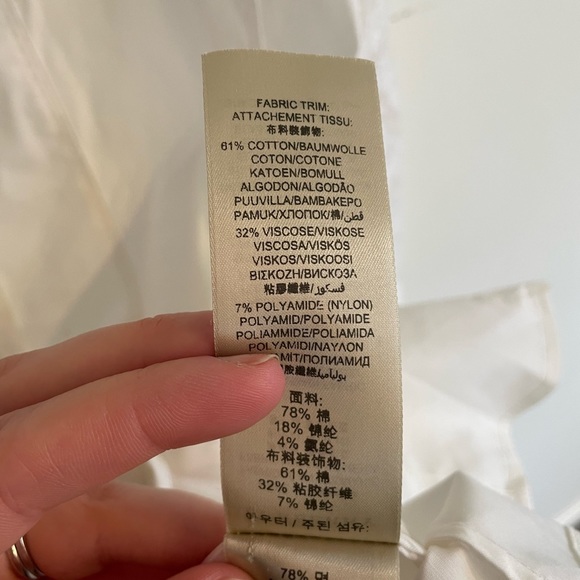 Burberry Lace Button Up - Picture 6 of 7